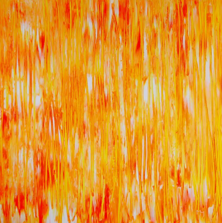 Marc Mengus, 2023#11, acrylique sur toile, 80 x 80 x 2 cm