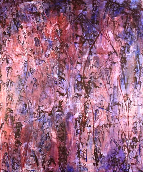 Marc Mengus, 2026#5, acrylique sur toile, 120 x 100 cm
