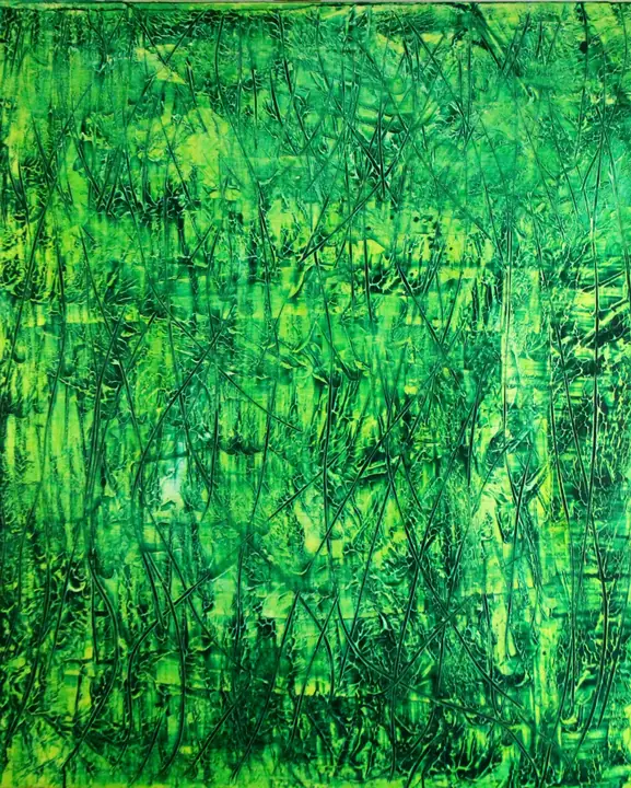 Marc Mengus, 2026#8, acrylique sur toile, 120 x 100 cm