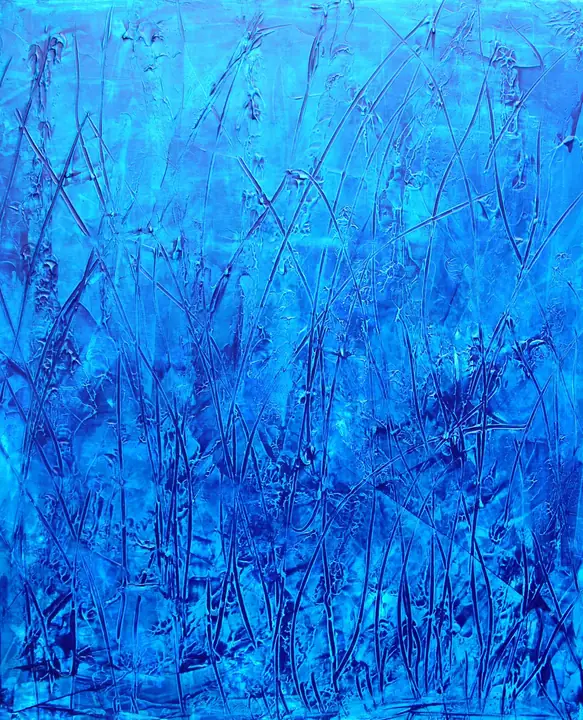 Marc Mengus, 2026#9, acrylique sur toile, 120 x 100 cm